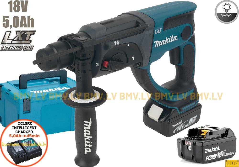 Perforators Makita DHR202RTJ 18V (2x5.0Ah)