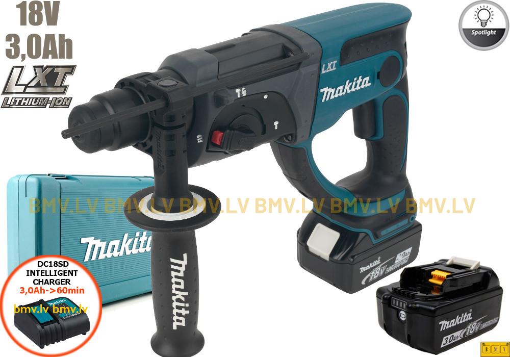 Perforators Makita DHR202SFE 18V (2x3,0Ah)