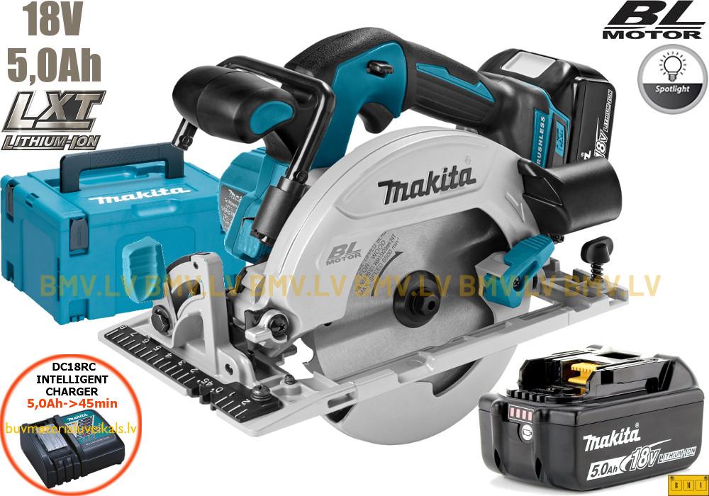 Rokas ripzāģis Makita DHS680RTJ (2x5,0Ah)