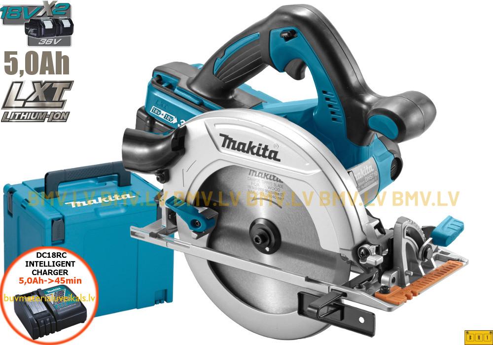 Rokas ripzāģis Makita DHS710RTJ (2x5,0Ah)