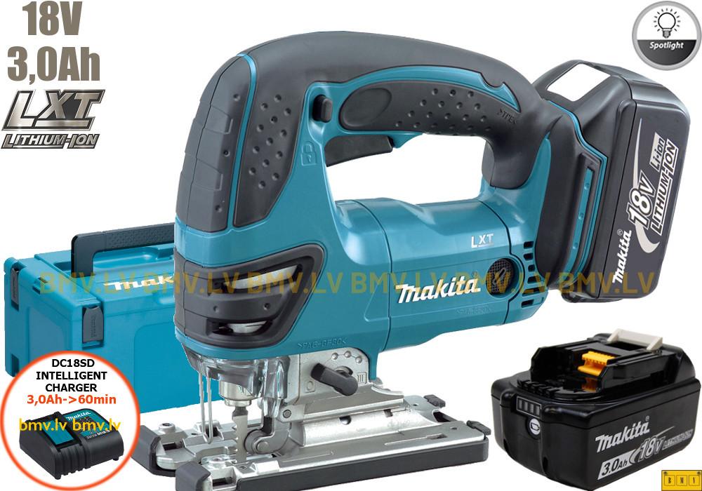 Figūrzāģis Makita DJV180SFJ (2x3,0Ah, DC18SD, Makpac)