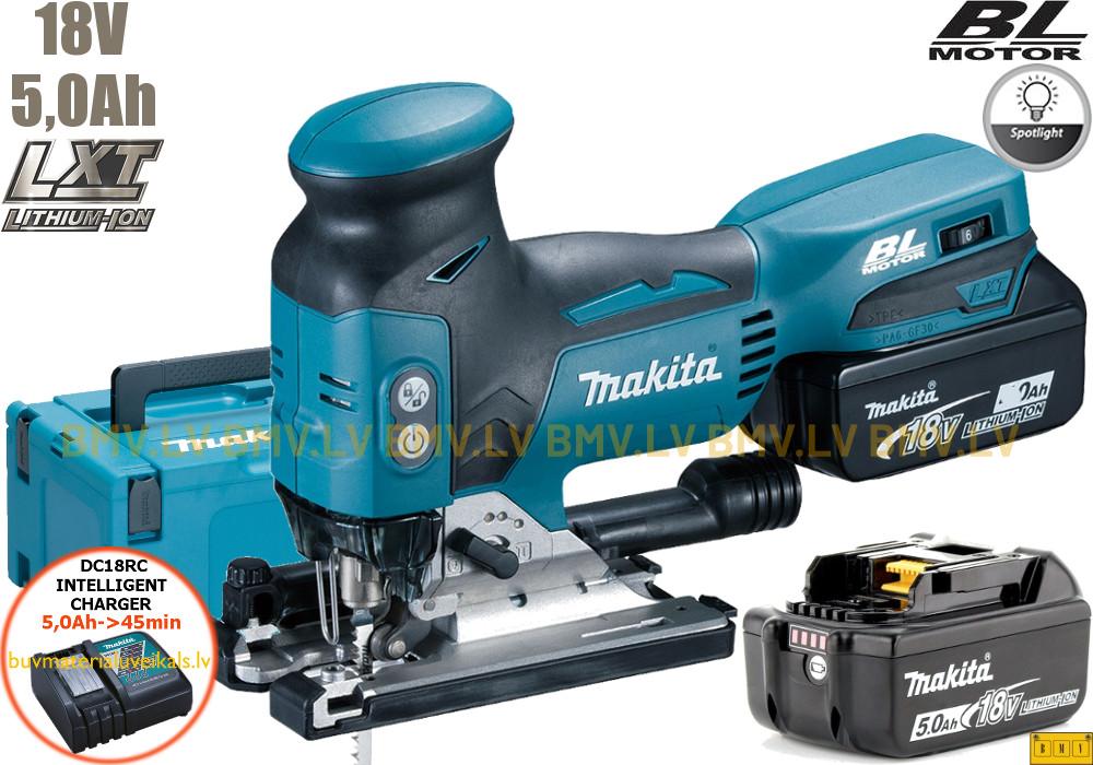 Figūrzāģis Makita DJV181RTJ (2x5,0Ah, DC18RC, Makpac)