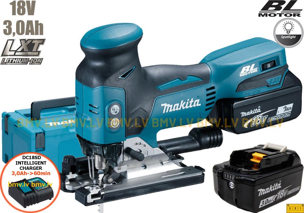 Figūrzāģis Makita DJV181SFJ (2x3,0Ah, DC18SD, Makpac)