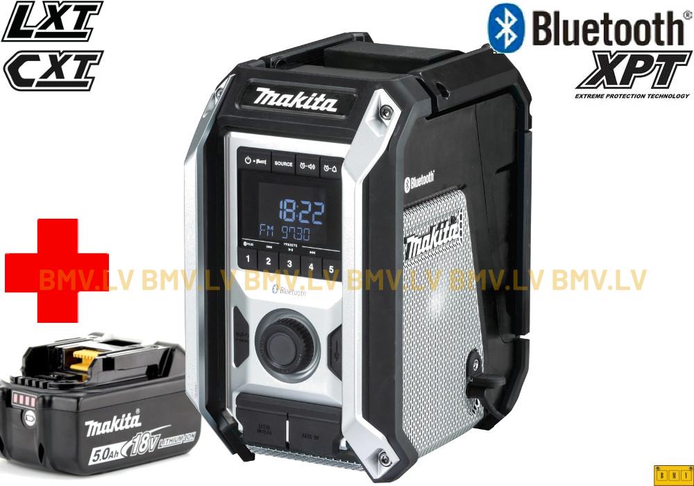 Radio Makita DMR114B + BL1850B akumulators