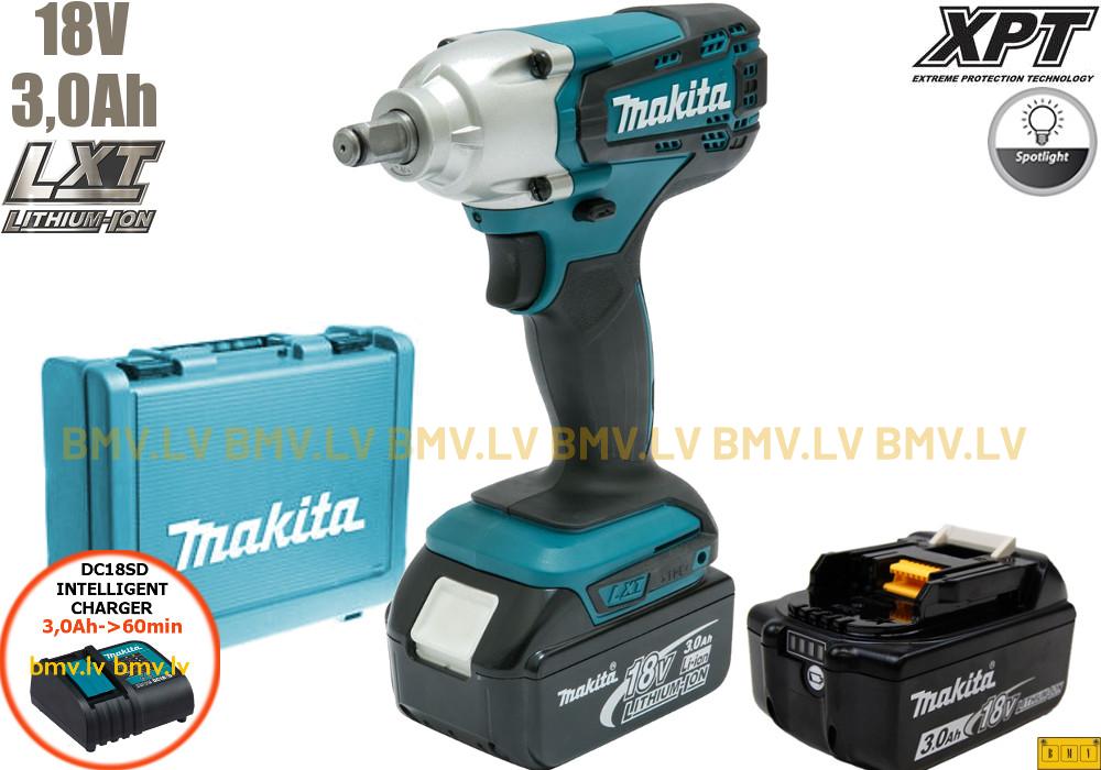 Impulsa uzgriežņatslēga 1/2" Makita DTW190SFE 18V (2x3,0Ah)