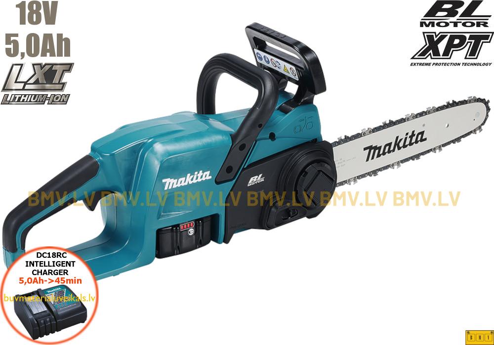 Ķēdes zāģis Makita DUC307RT (1x5,0Ah, DC18RC) 18V