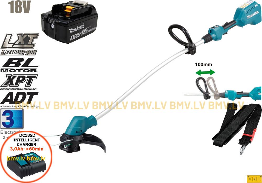 Trimmeris Makita DUR189SF 18V (1x3,0Ah)