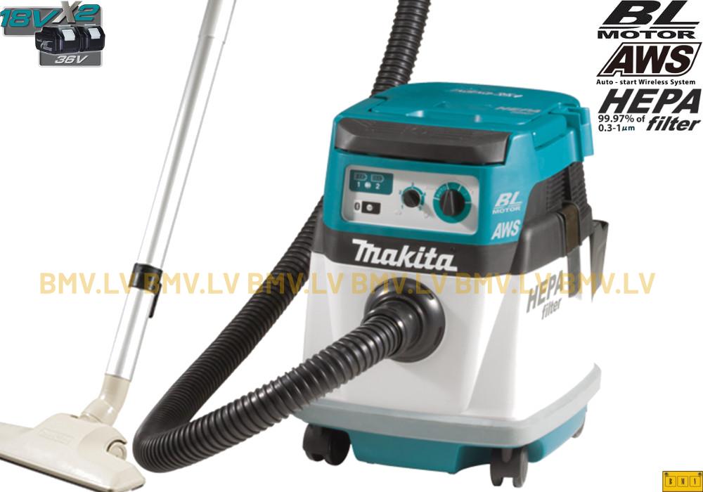 Putekļu sūcējs Makita DVC154LZ 2x18V (BEZ akku)