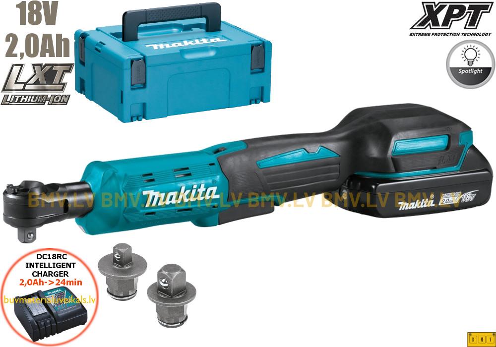 Uzgriežņu atslēga Makita DWR180RA1J 18V (1x2,0Ah)