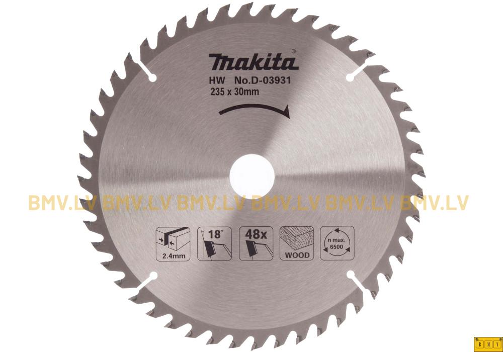 Zāģripa Makita D-03931 235x30mm 48z