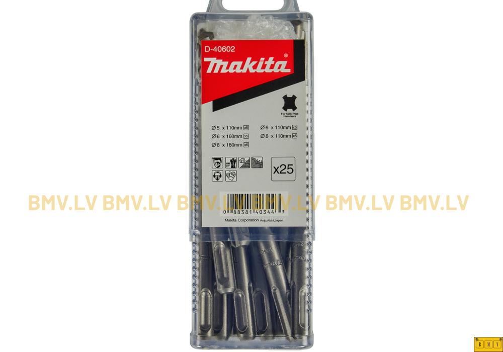 25 SDS plus urbju komplekts Makita D-40602