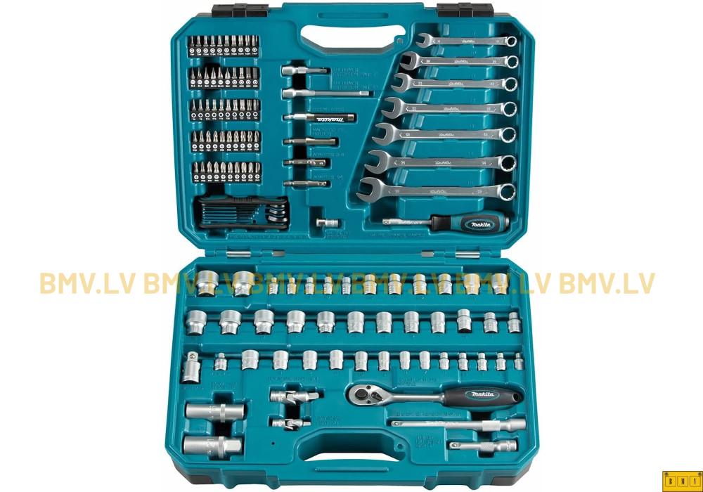 120 rokas instrumentu komplekts Makita E-06616