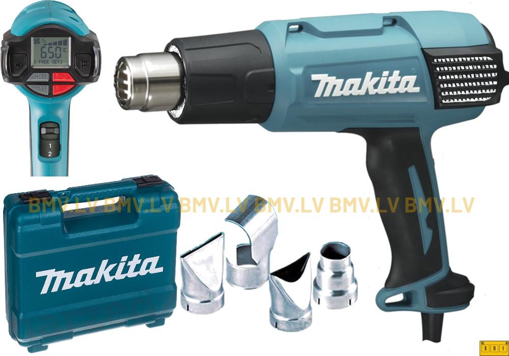 Celtniecības fēns Makita HG6531CKX1