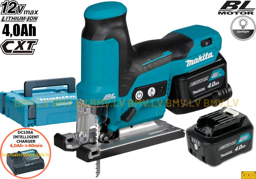 Figūrzāģis Makita JV102DSMJ (2x4,0Ah, DC10SA, Makpac)