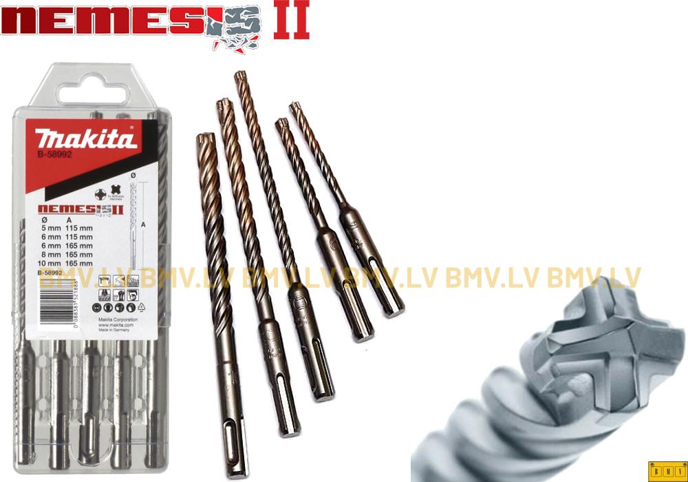 5 SDS plus urbju komplekts Makita Nemesis B-58992