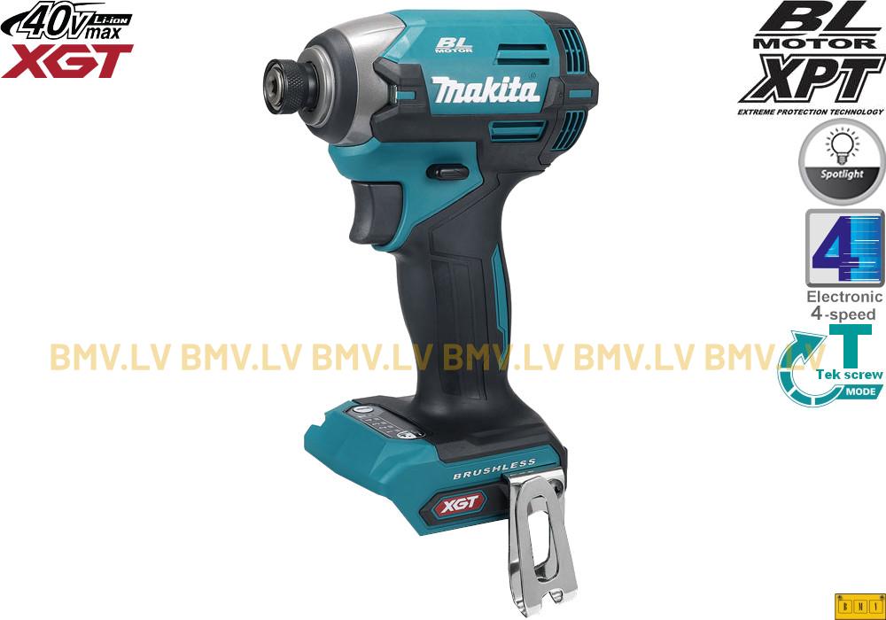 Impulsa skrūvgriezis 1/4" Makita TD003GZ 40V (solo)