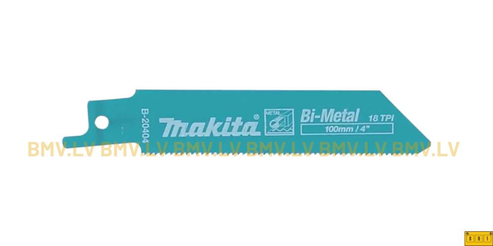 Zobenzāģa asmenis 100mm Makita B-20404 metālam (5gab)