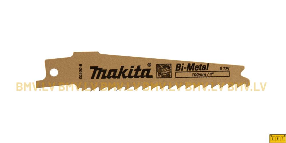 Zobenzāģa asmenis 100mm Makita B-20432 kokam