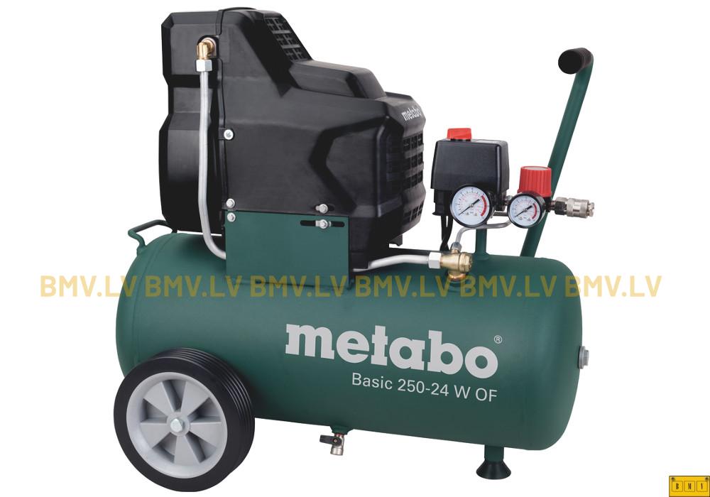 Kompresors bezeļļas Metabo Basic 250-24 W OF