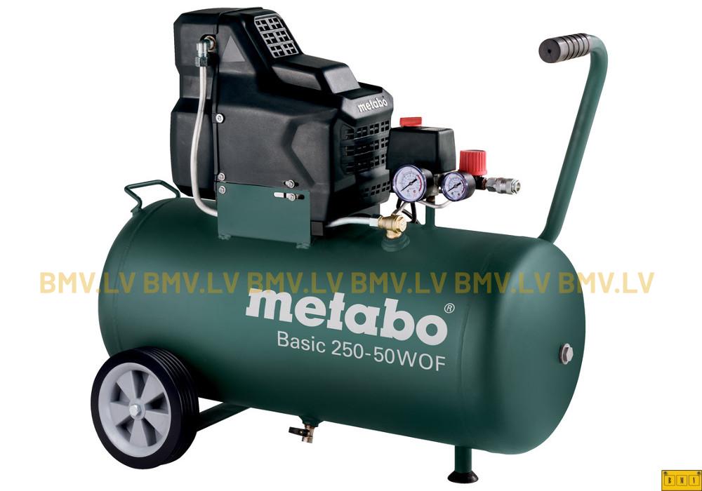 Kompresors bezeļļas Metabo Basic 250-50 W OF