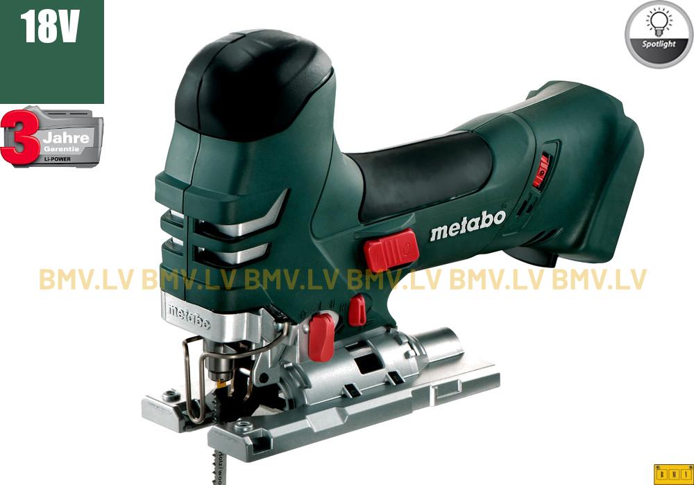 Figūrzāģis Metabo STA 18 LXT 140 (solo)