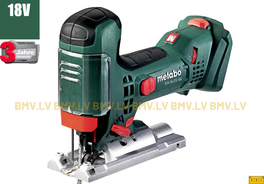 Figūrzāģis Metabo STA 18 LXT 100 (solo)