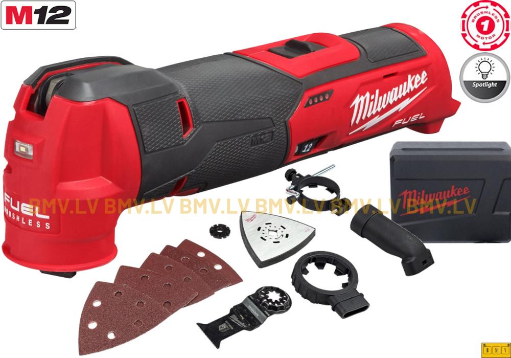 Daudzfunkciju instruments Milwaukee M12 FMT-0 (solo, 1 asmenis)