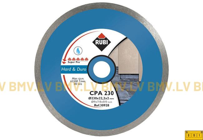 Dimanta griezējripa Rubi Hard & Duro Super Pro CPA 250x25.4mm 30929