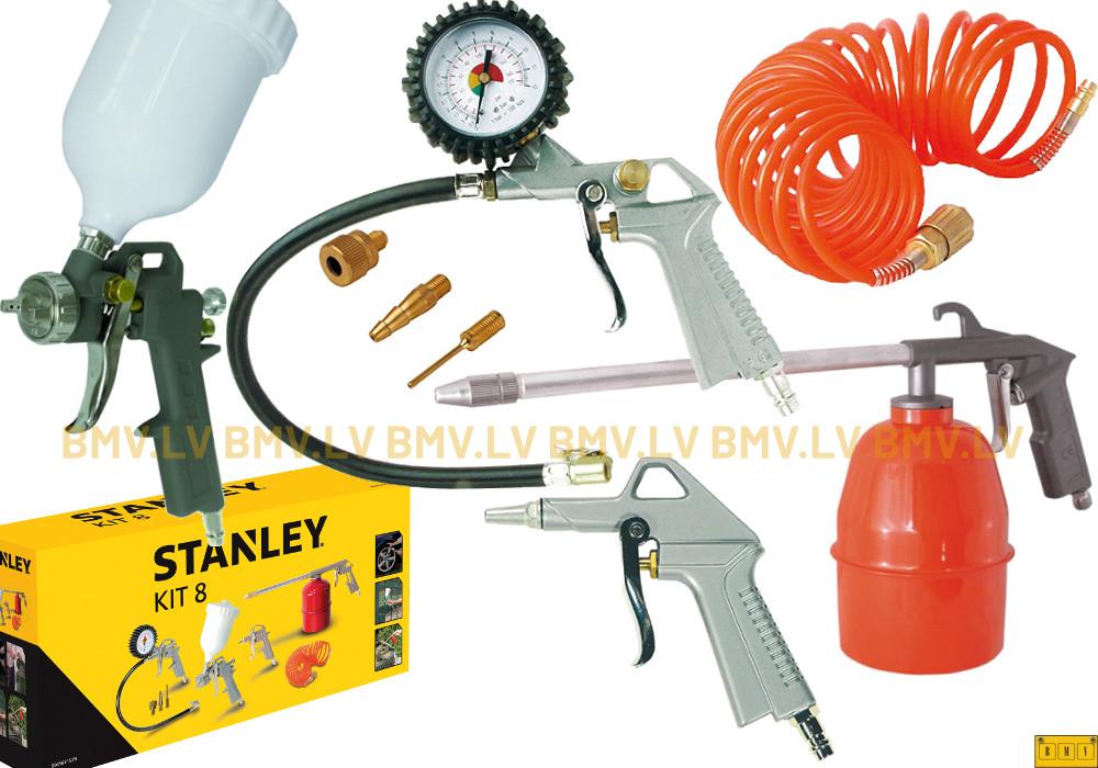 Kompresora piederumu komplekts Stanley Kit 8